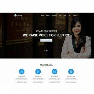 Lawyer - HTML Template