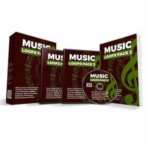 25 Royalty-Free Music Loops Pack 2 - with Resell Rights