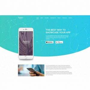 App Landing Page - HTML Template