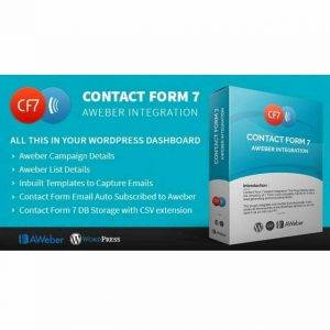 Contact form 7 Aweber Integration - Wordpress Plugin