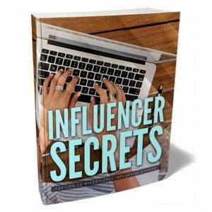 Influencer Secrets - eBook with Resell Rights