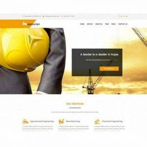 Industrial - HTML Template