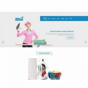 Laundry - HTML Template